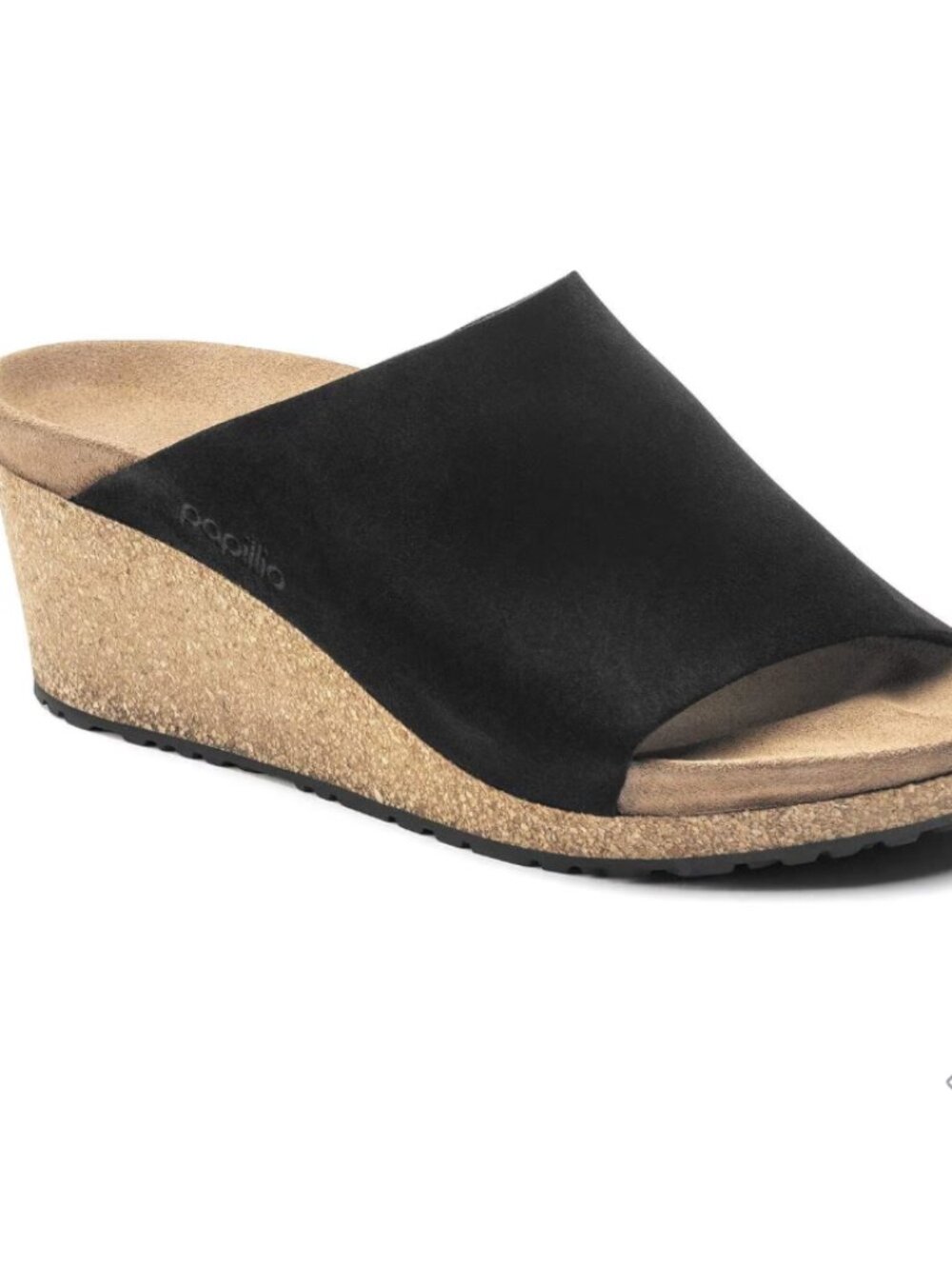 NWOT Papillio Birkenstock Namica Suede Leather Wedges